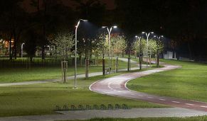 Outdoor park LED lighting case study, Parma Italy | Cree Lighting