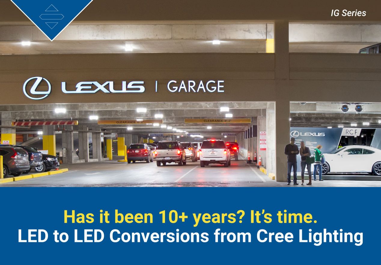 Parking Garage LED to LED Conversions