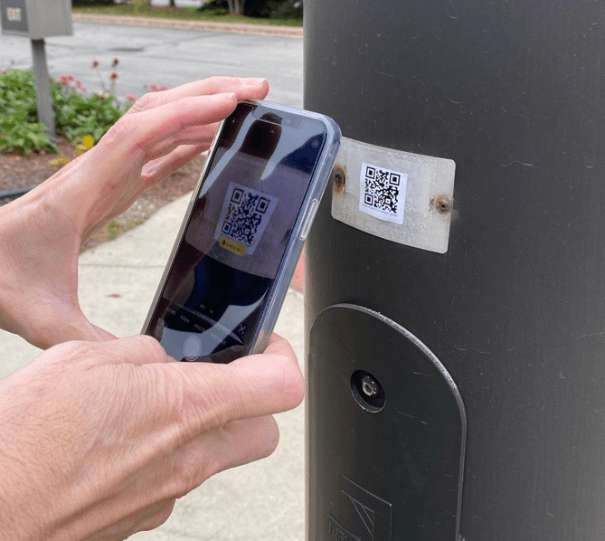 qr code in use