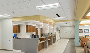 Raleigh Ortho upgraded LED health clinic lighting | Cree Lighting